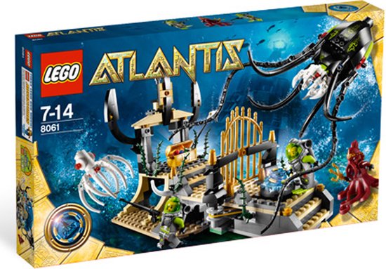 LEGO Atlantis Pijlinktvis poort - 8061