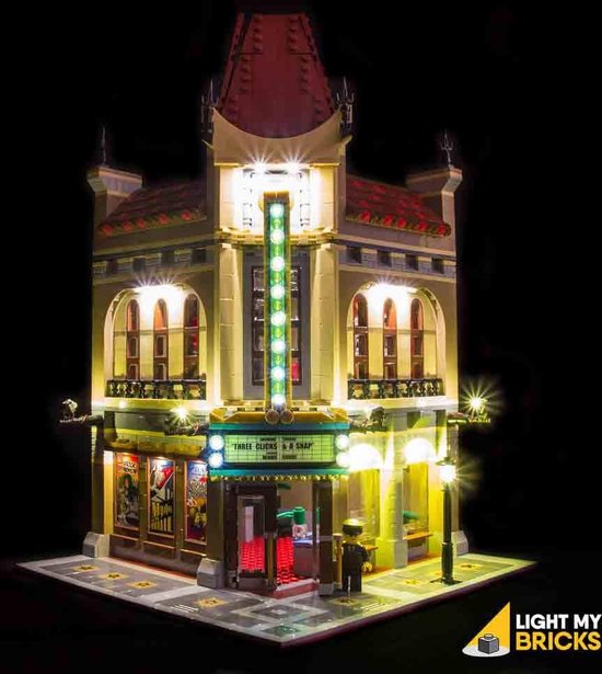 Palace Cinema #10232 Light Kit - Geschikt voor LEGO