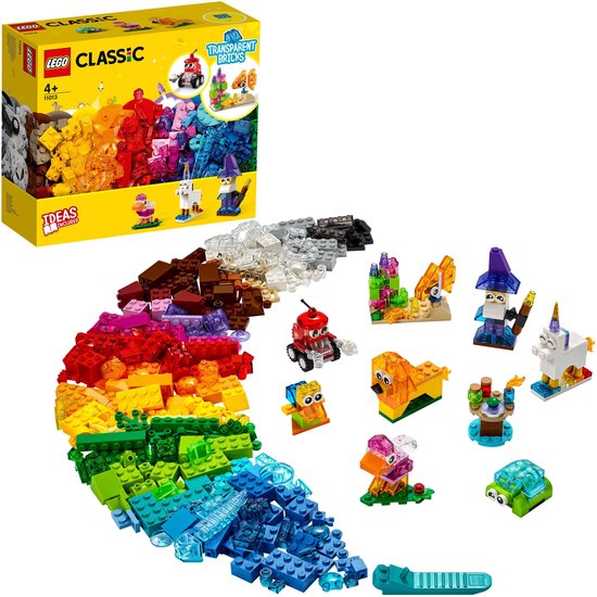 LEGO Classic Creatieve Transparante Stenen - 11013