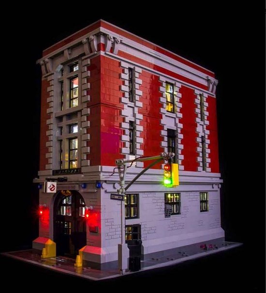 Light My Bricks - Verlichtingsset geschikt voor LEGO Ghostbusters Firehouse 75827