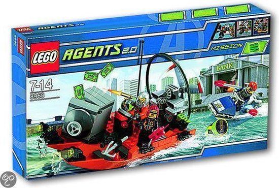 LEGO Agents River Heist - 8968