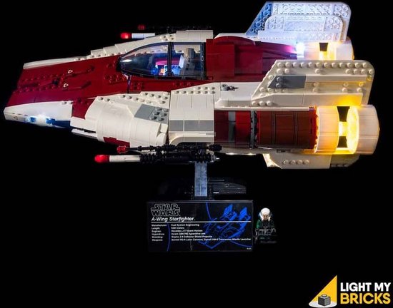 Light My Bricks - Verlichtingsset geschikt voor LEGO UCS A-Wing Starfighter 75275