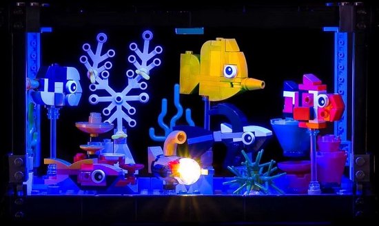 Light My Bricks - Verlichtingsset geschikt voor LEGO Fish Tank 31122