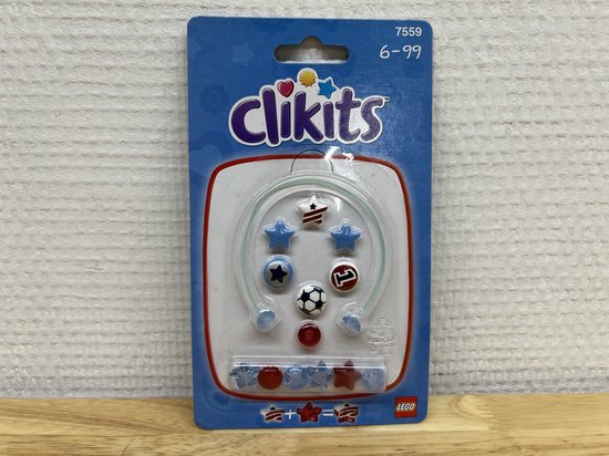 LEGO 7559 Clikits - Sports & Stars Armbandje (Blisterpack)