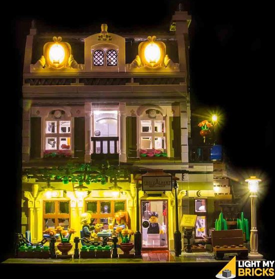 Light My Bricks - Verlichtingsset geschikt voor LEGO Parisian Restaurant 10243