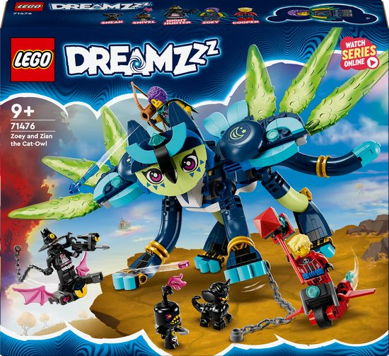 LEGO DREAMZzz Zoey en Zian de Kattenuil - 71476