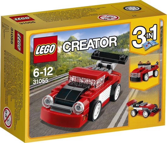 LEGO Creator Rode Racewagen - 31055