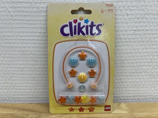 LEGO 7558 Clikits - Shells & Starfish Armbandje (Blisterpack)