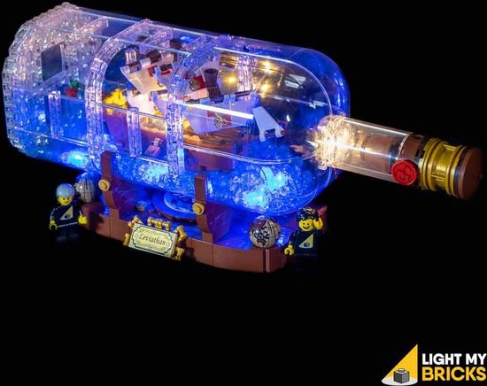 Light My Bricks - Verlichtingsset geschikt voor LEGO Ship in a Bottle 21313