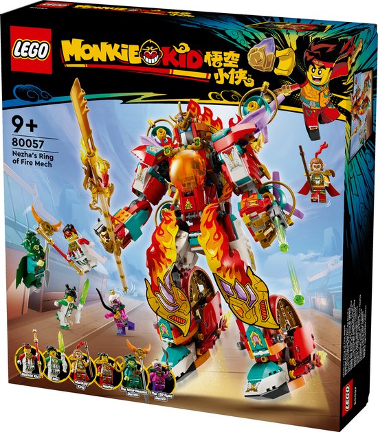 LEGO Nezha's vuurringmecha (80057)