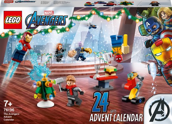 LEGO Marvel De Avengers adventkalender 2021  - 76196