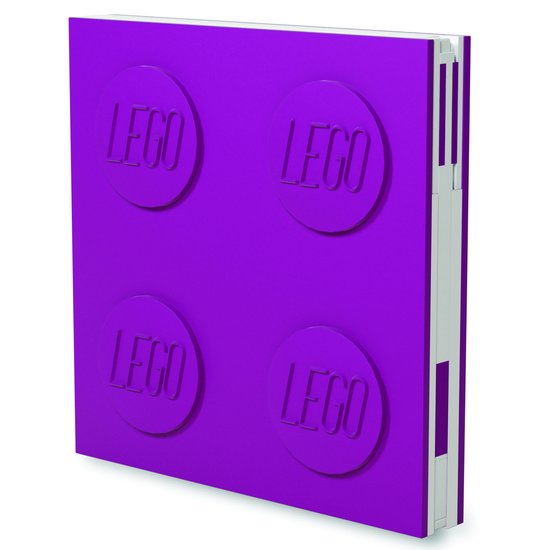 LEGO Notitieboek met Gelpen - Violet