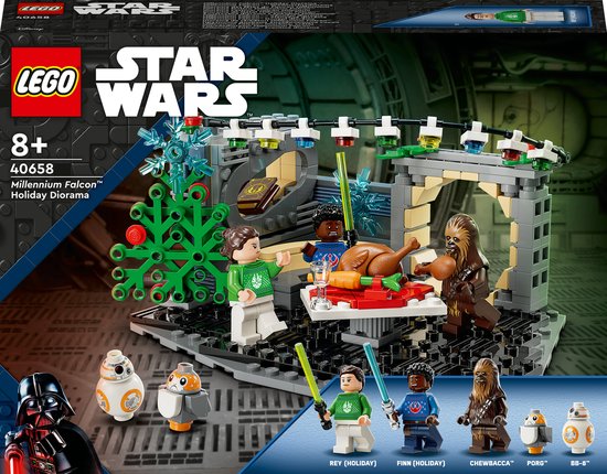 LEGO Millennium Falcon Weihnachtsdiorama - 40658