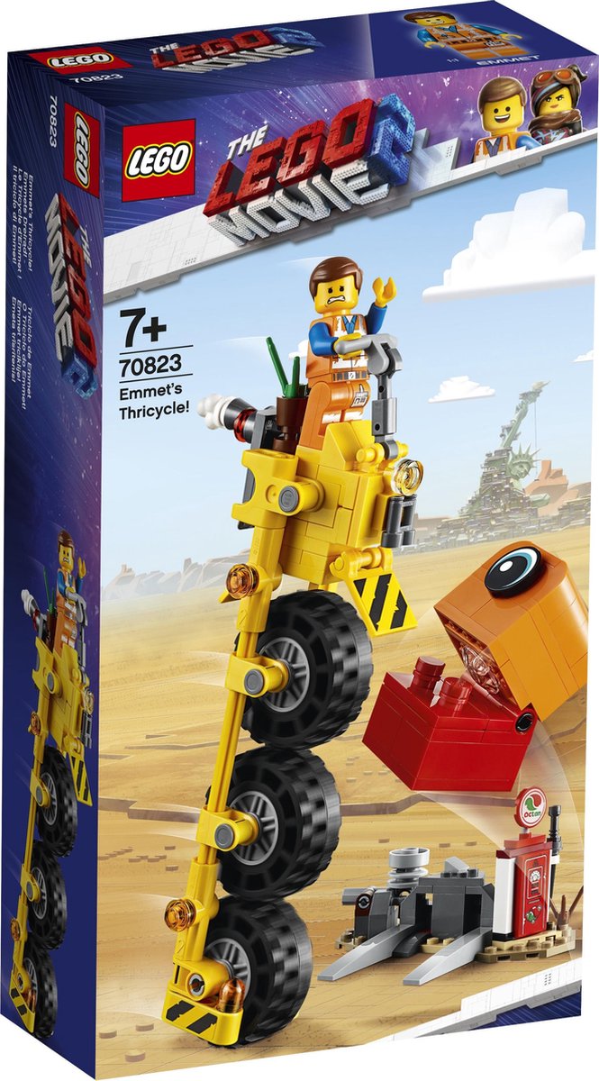 LEGO The Movie 2 Emmets Driewieler! - 70823