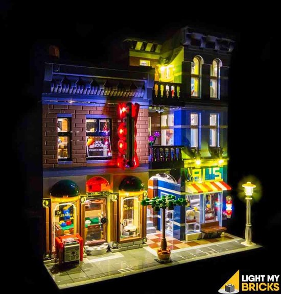 Light My Bricks - Verlichtingsset geschikt voor LEGO Detective's Office 10246