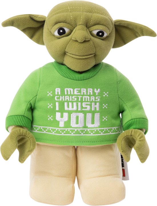 LEGO Star Wars Yoda Kerst knuffel pluche