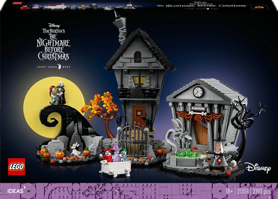 LEGO Ideas Disney Tim Burton's The Nightmare Before Christmas - 21351