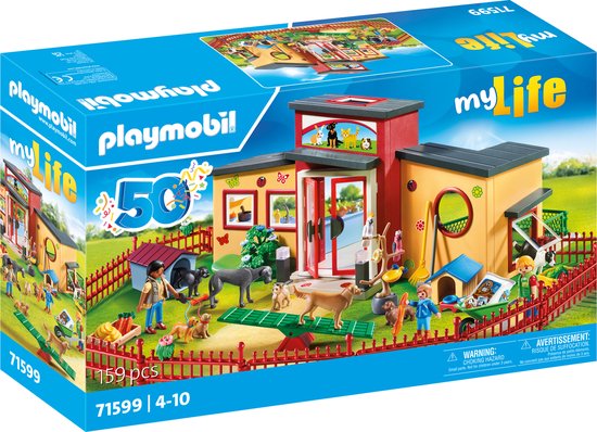 PLAYMOBIL My Life 50YR Dierenpension - 71599