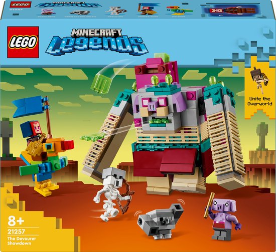 LEGO Minecraft Legends Duel met de Verslinder - 21257