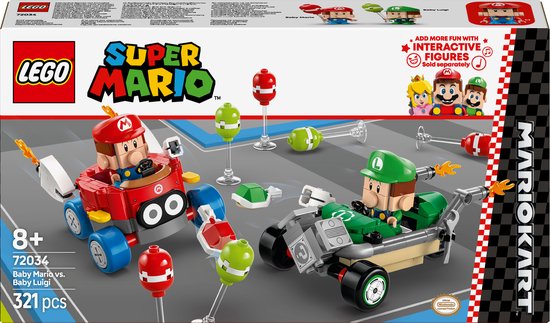 LEGO Mario Kart - Baby Mario vs Baby Luigi - 72034