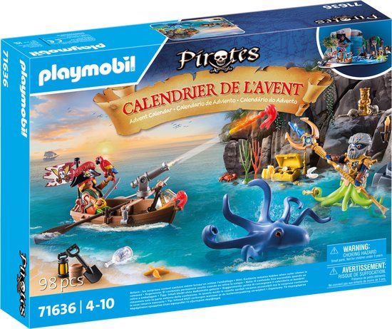 PLAYMOBIL Christmas Adventskalender: Piraten - 71636