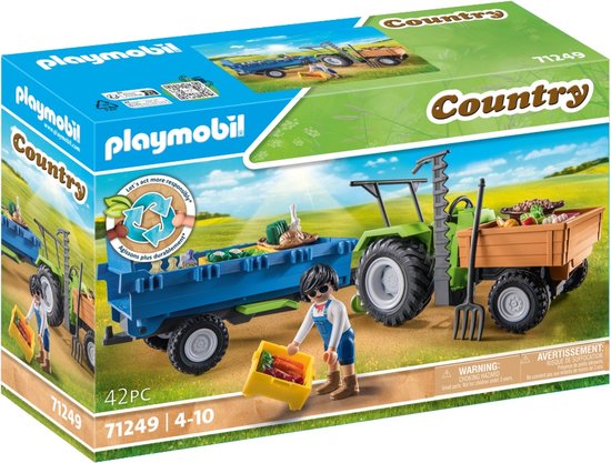 PLAYMOBIL Country Trekker met aanhanger - 71249