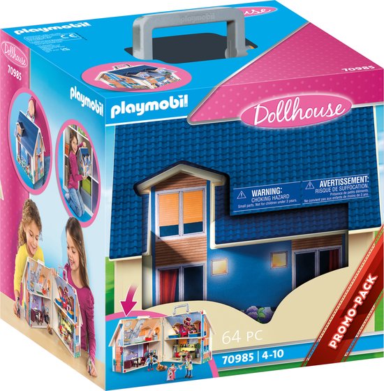 PLAYMOBIL Dollhouse Mijn meeneempoppenhuis - 70985