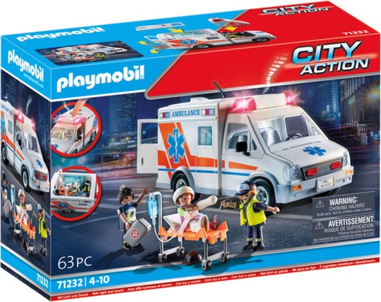 PLAYMOBIL Action Heroes - Promo Ambulance - 71232