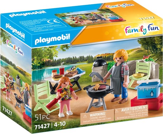 PLAYMOBIL Family Fun Barbecue - 71427