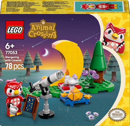 LEGO Animal Crossing Sterrenkijken met Celeste - 77053