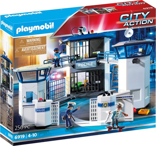 PLAYMOBIL City Action Politiebureau met gevangenis - 6919