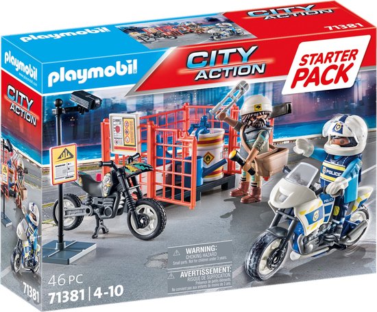 PLAYMOBIL Starterpack Politie - 71381