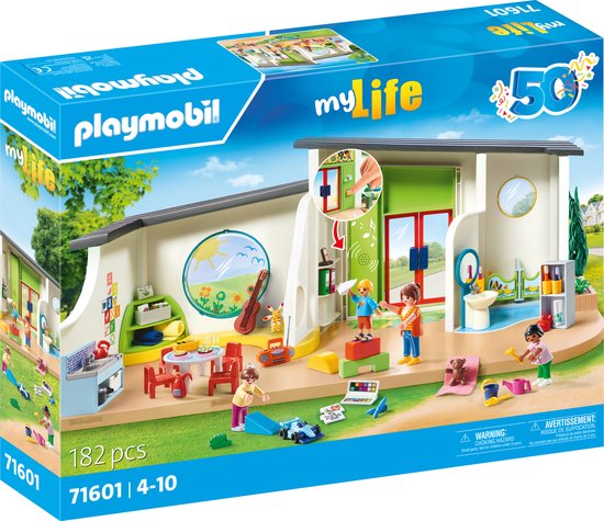 PLAYMOBIL My Life 50YR Kinderdagverblijf 'De regenboog' - 71601