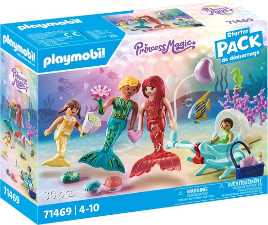 PLAYMOBIL Starter Pack Zeemeerminfamilie - 71469