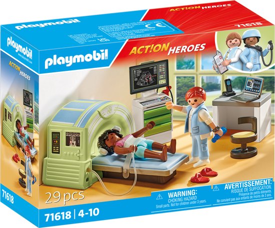 PLAYMOBIL My Life MRI met patiënt - 71618