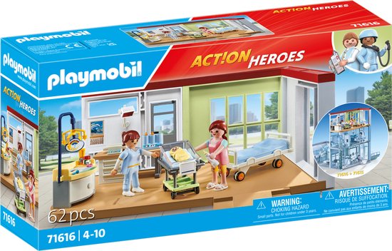 PLAYMOBIL My Life Kraamafdeling - 71616