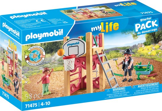 PLAYMOBIL Starter Pack Timmerman op weg naar klus - 71475