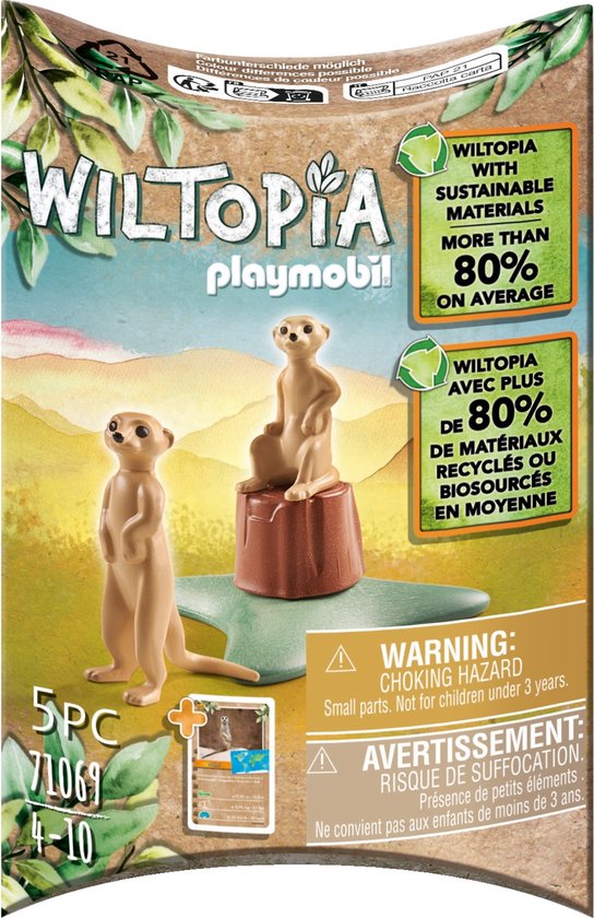 PLAYMOBIL Wiltopia Stokstaartje - 71069