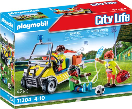 PLAYMOBIL City Life Reddingswagen - 71204