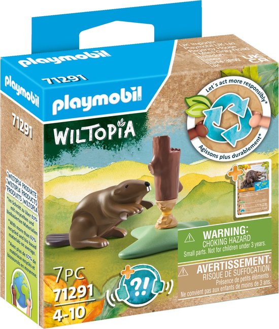 PLAYMOBIL Wiltopia - Bever - 71291