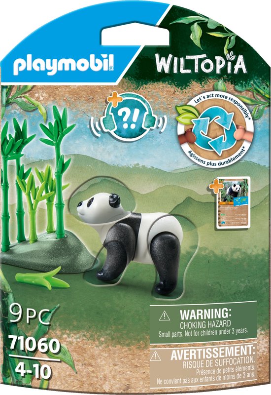 PLAYMOBIL Wiltopia Panda - 71060