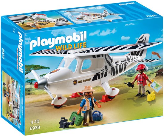 Playmobil Safari vliegtuig - 6938