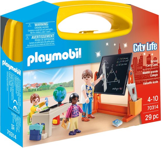 PLAYMOBIL Koffertje School - 70314