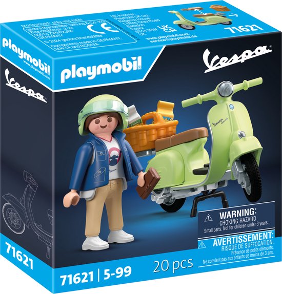 PLAYMOBIL 1969 Vespa 150 Sprint Veloce, lichtgroen - 71621