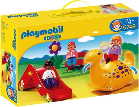 PLAYMOBIL 1.2.3  Speeltuin - 6748