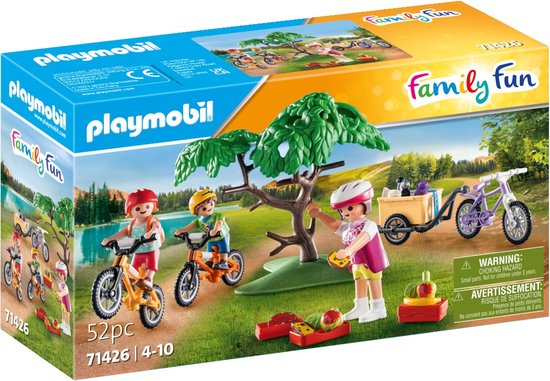 PLAYMOBIL Family Fun Mountainbike tour - 71426