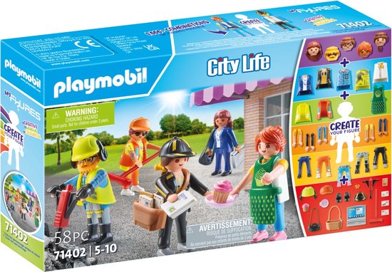 PLAYMOBIL My Figures: City Life - 71402