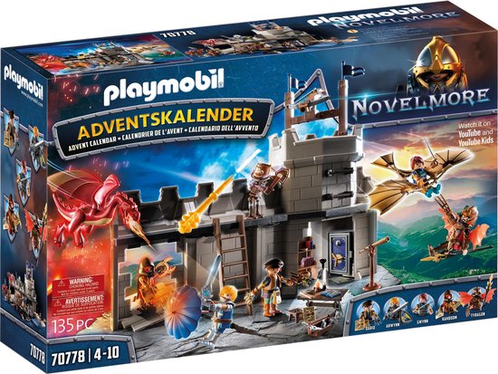 PLAYMOBIL Adventskalender 2022 - Novelmore  - 70778