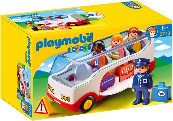 PLAYMOBIL 1.2.3 Autobus - 6773