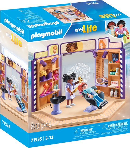 PLAYMOBIL My Life Kapsalon - 71535